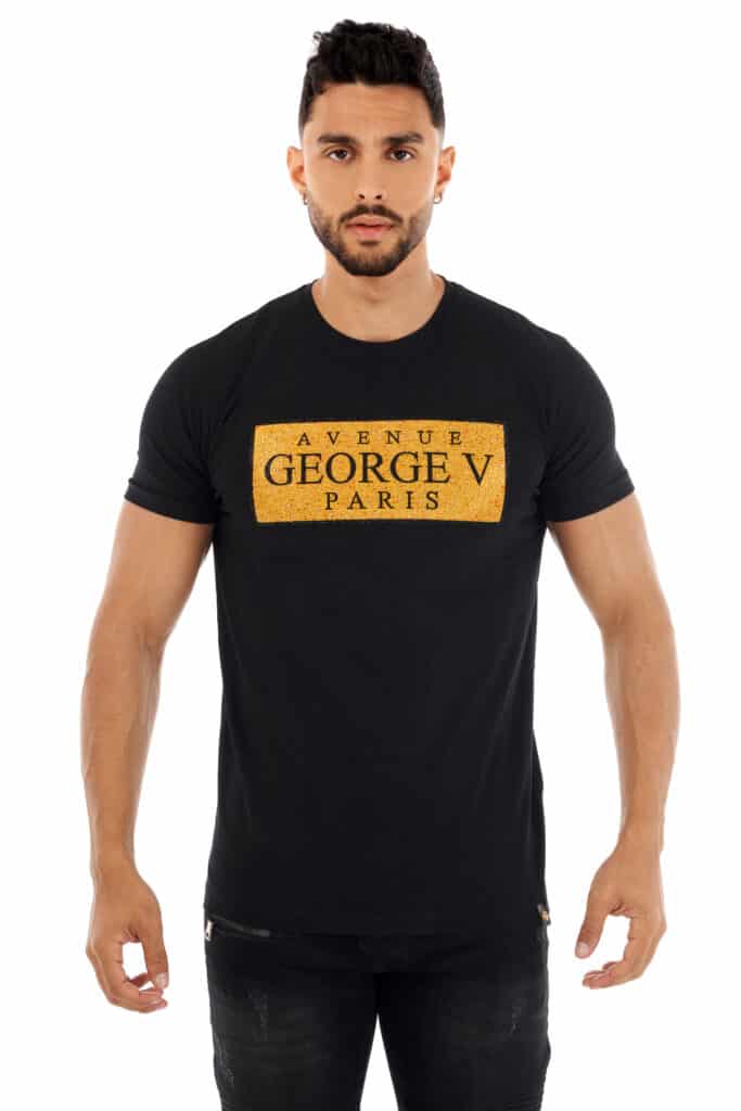 Camiseta GEORGE V - GV2362 BLACK/GOLD