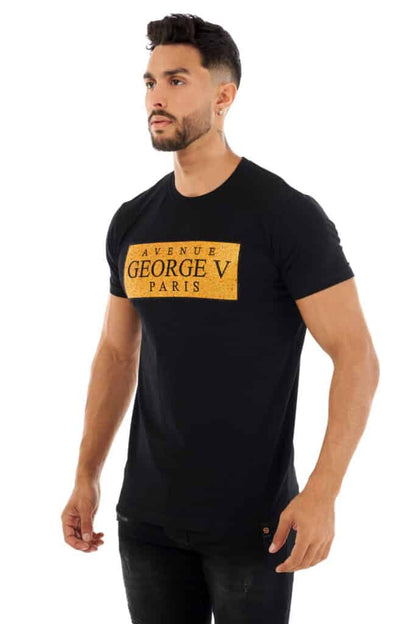 Camiseta GEORGE V - GV2362 BLACK/GOLD