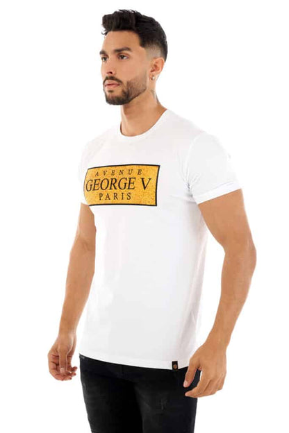 Camiseta GEORGE V - GV2362 WHT/GOLD