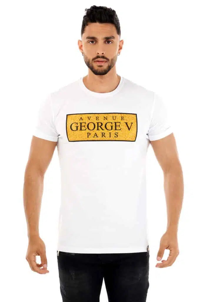 Camiseta GEORGE V - GV2362 WHT/GOLD