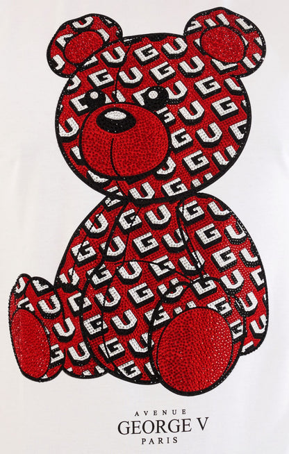Camiseta GEROGE V - GV2397 WHT/RED