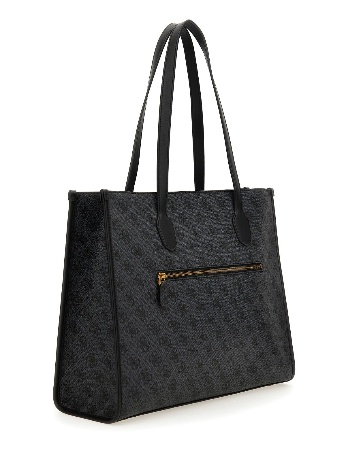 Bolso negro grande online guess