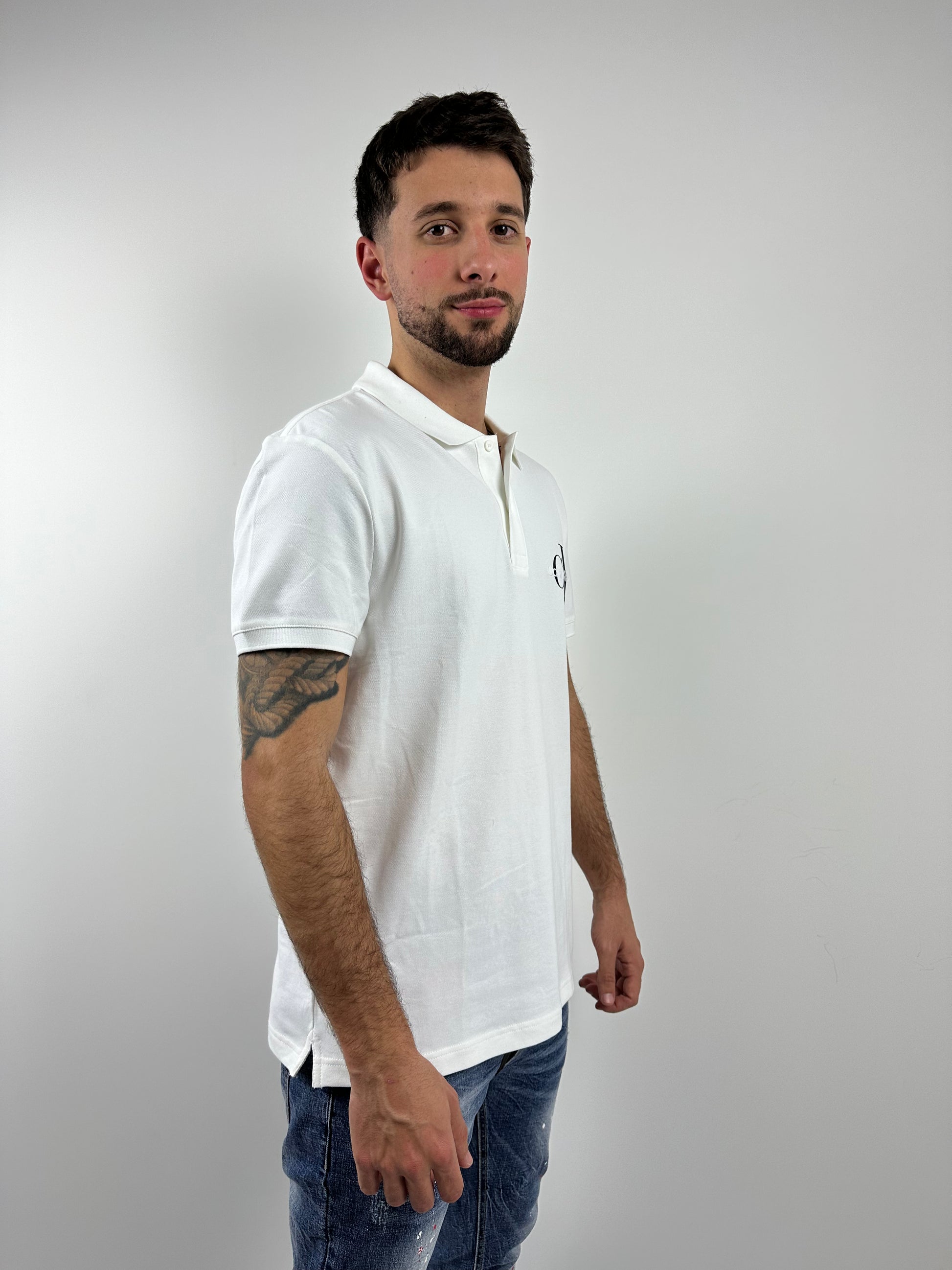 polo CALVIN KLEIN hombre blanco