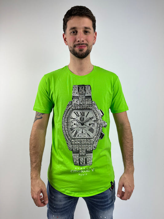 Camiseta GEORGE V reloj - GV2055 GREEN