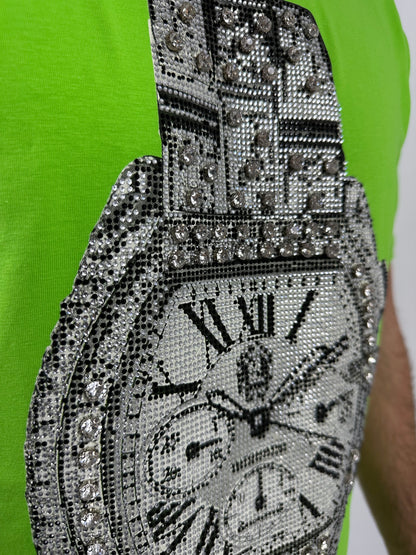 Camiseta GEORGE V reloj - GV2055 GREEN