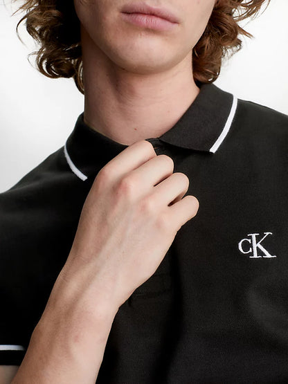 Polo CALVIN KLEIN Essentials negro