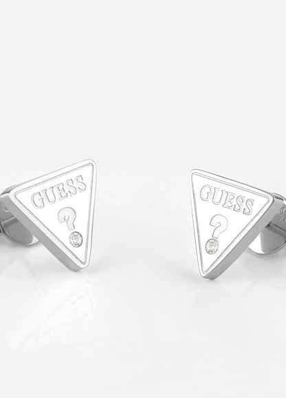 pendientes GUESS plata