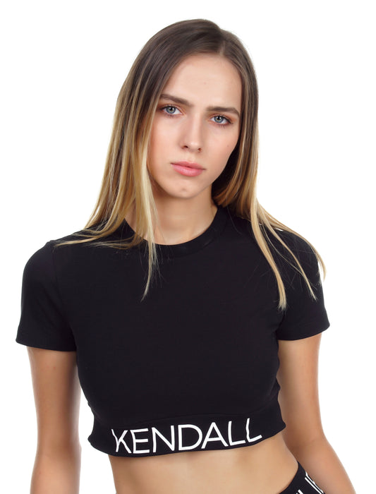 Camiseta Kendall Kylie negra - kkw341612