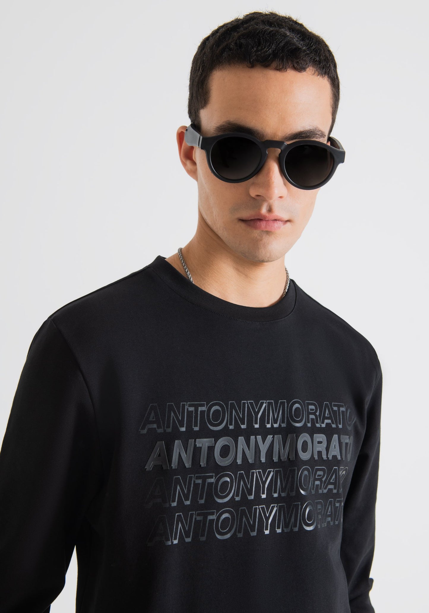 sudadera antony morato negra