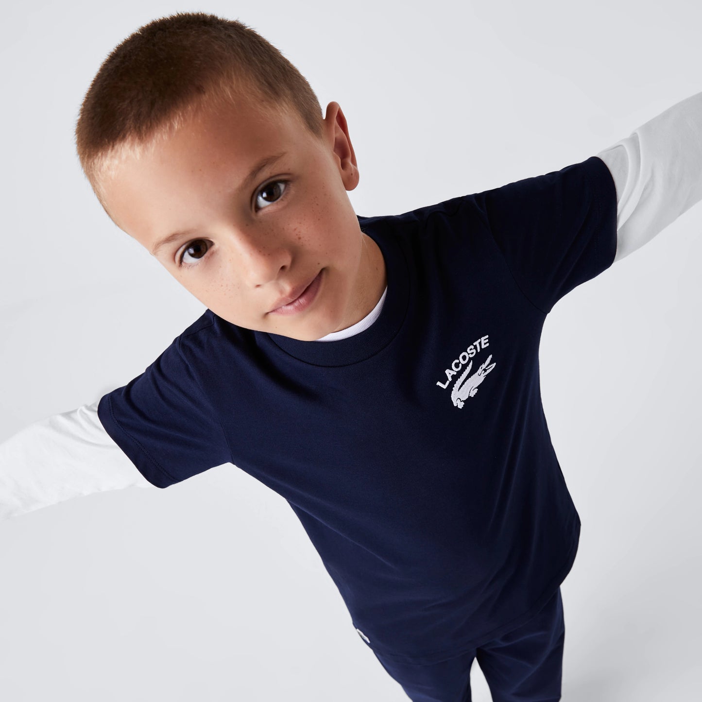 camiseta LACOSTE para niño