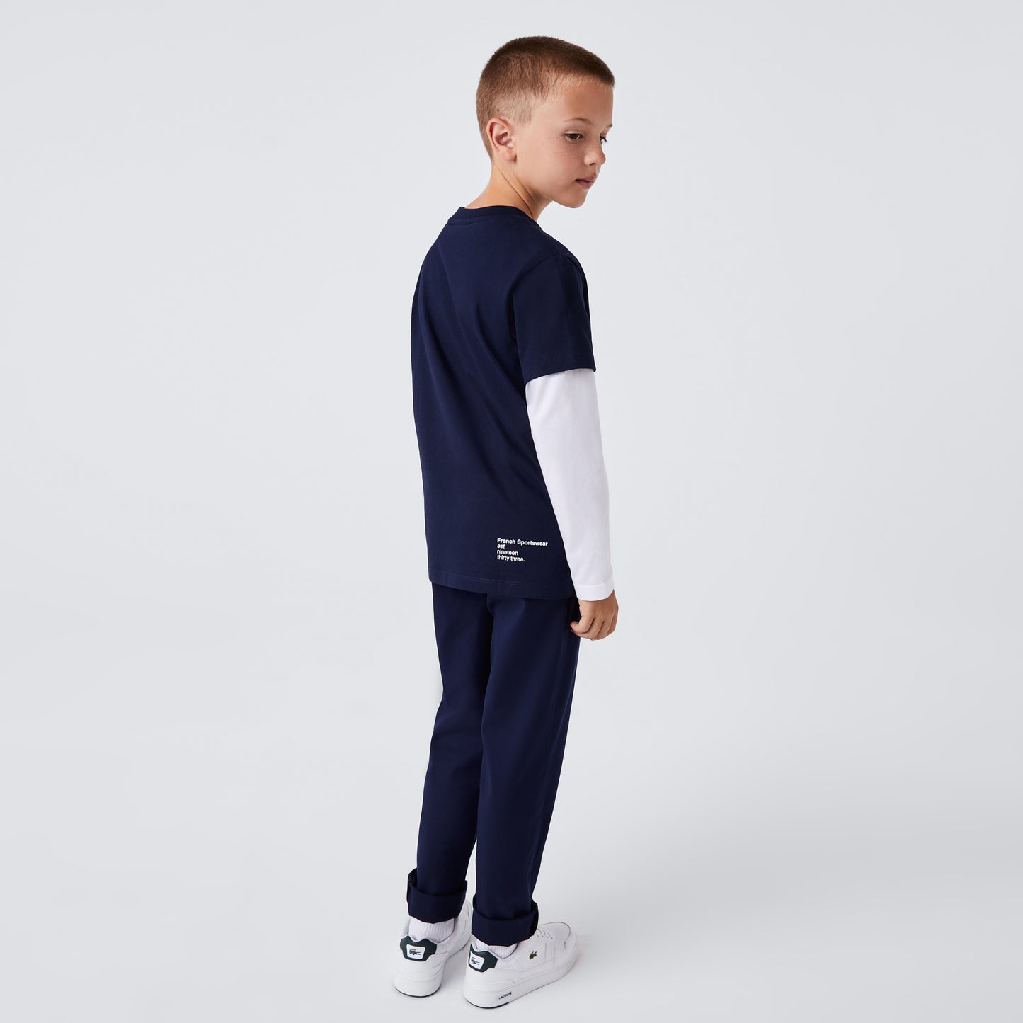 camiseta LACOSTE para niño