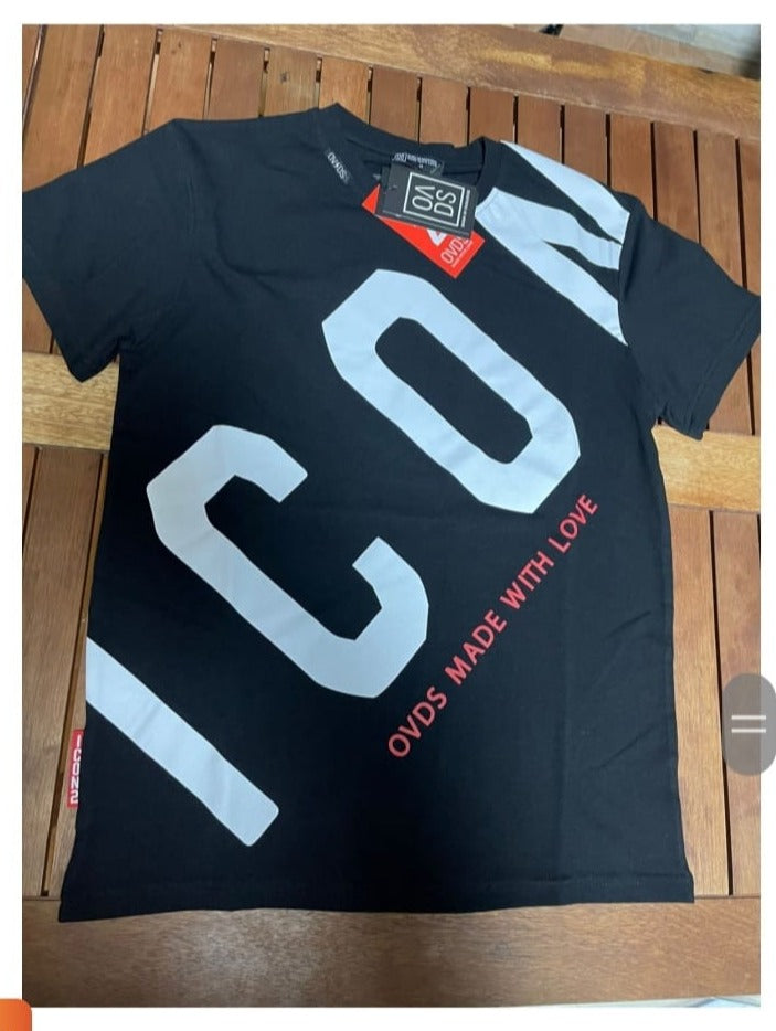 Camiseta OVDS ICON dgnal negra - 21-061 BLK