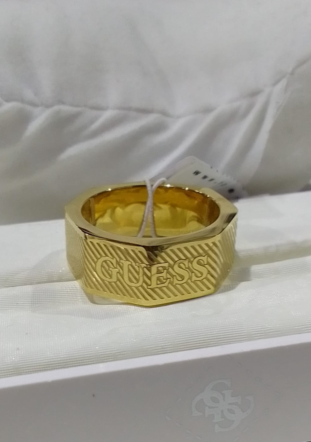 Marca Guess Anillos Hombre Guess Guess LION COIN Anillo Yellow