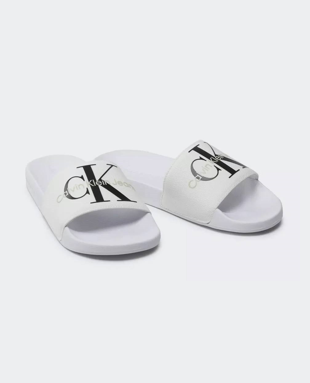 Chanclas calvin 2025 klein blancas