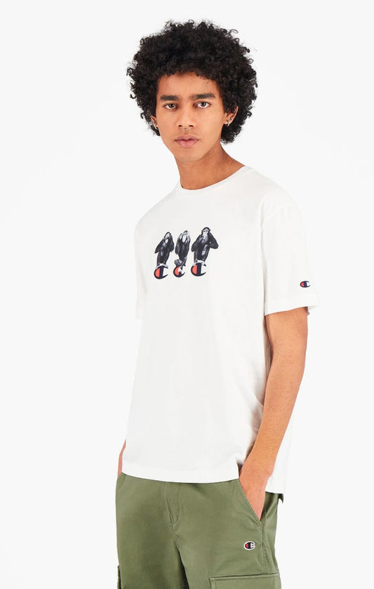 Camiseta Champion monos blanca - 216033
