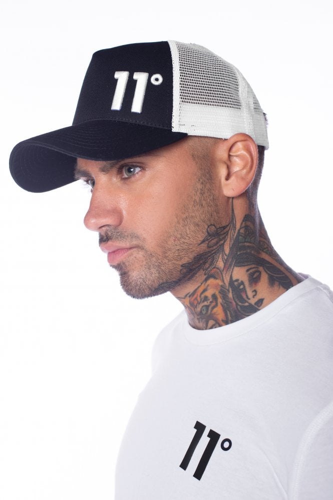 Gorra 11º negro/blanco - 11D082-001