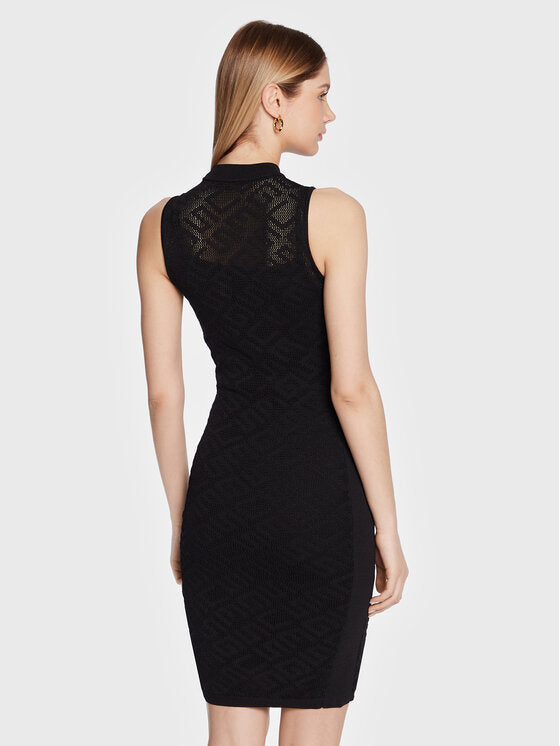 Vestido guess negro online encaje