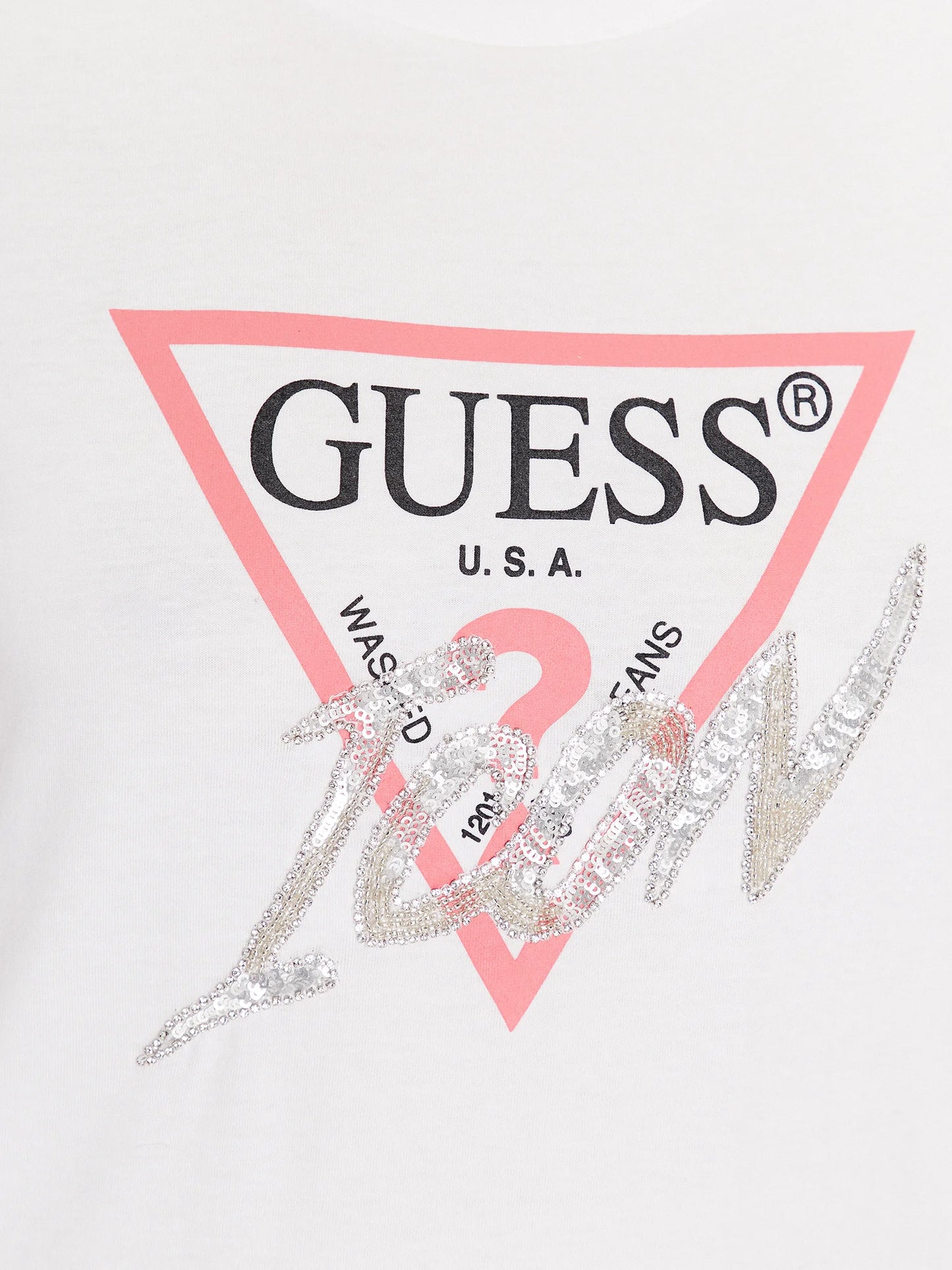 camiseta guess icon mujer