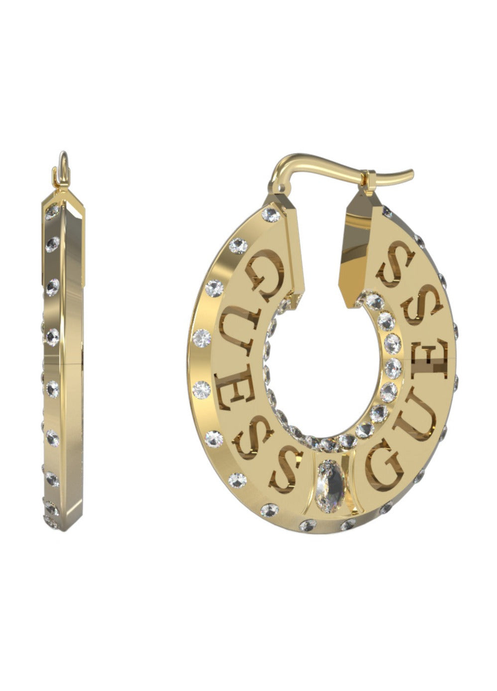 pendientes de aro GUESS