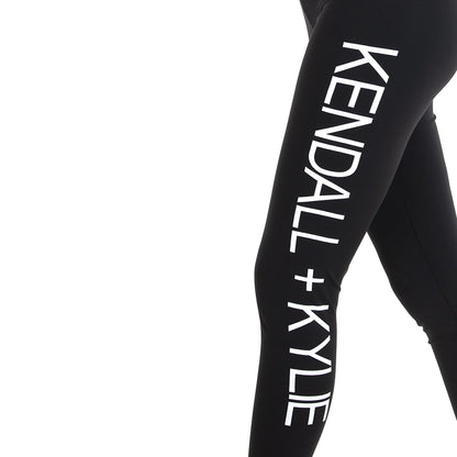 Leggings Kendall Kylie negros - kkw341716