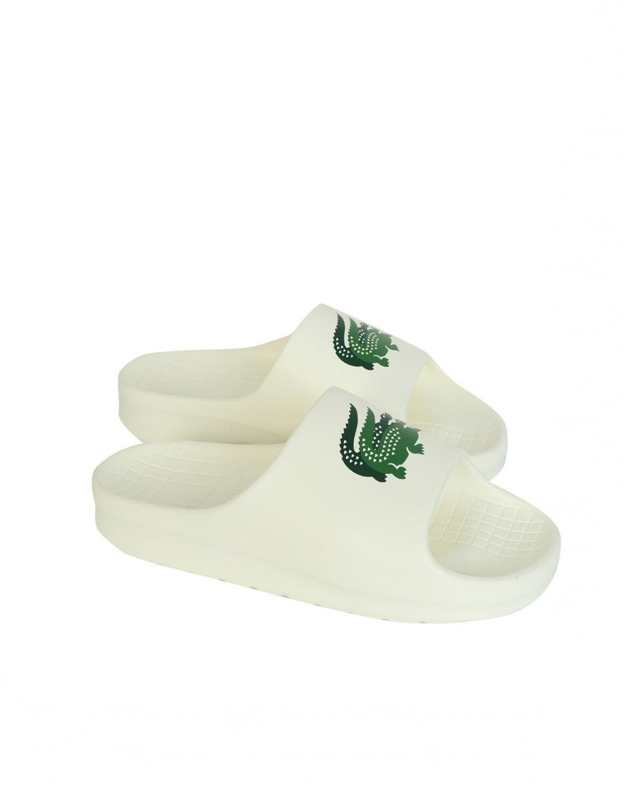 chanclas LACOSTE blancas