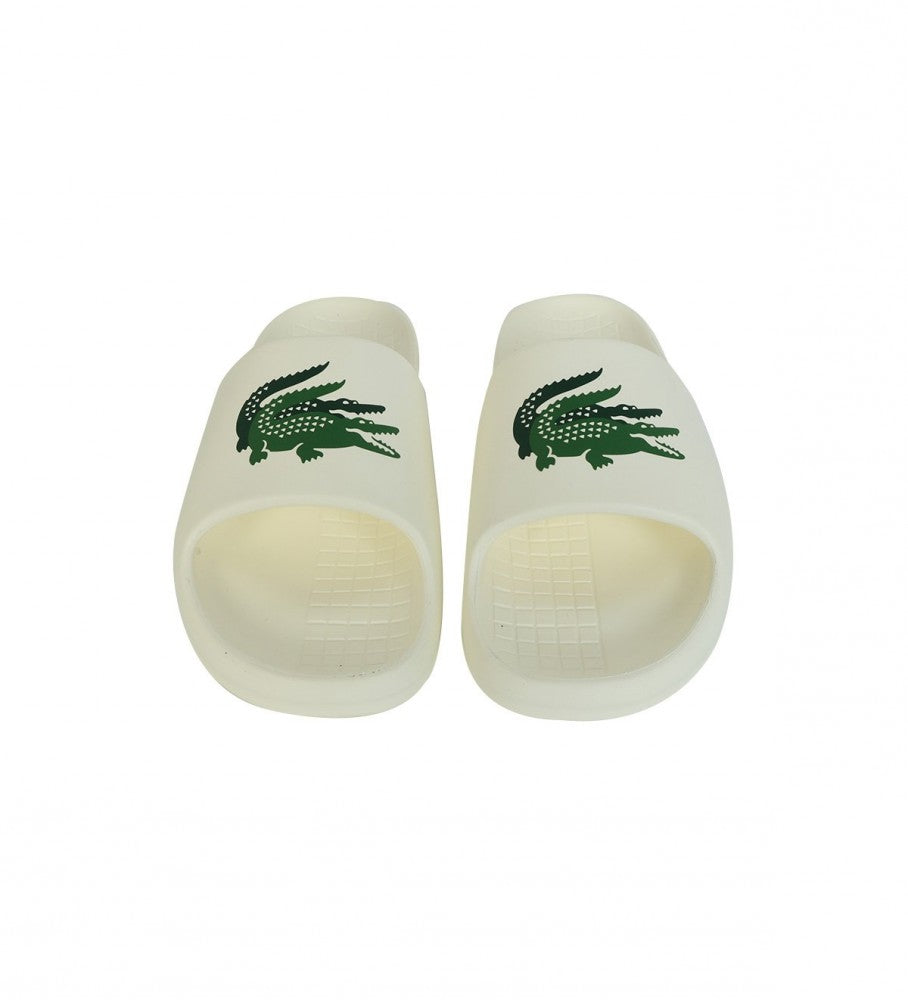 chanclas LACOSTE blancas