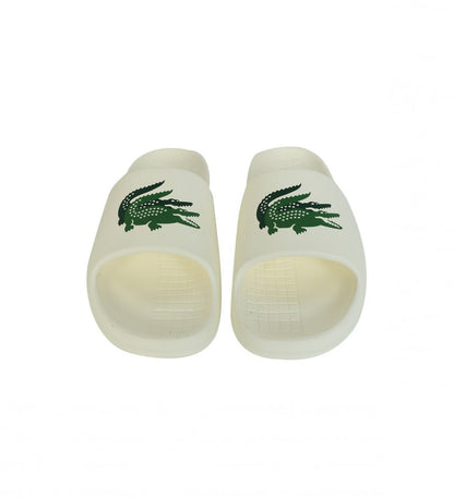 chanclas LACOSTE blancas