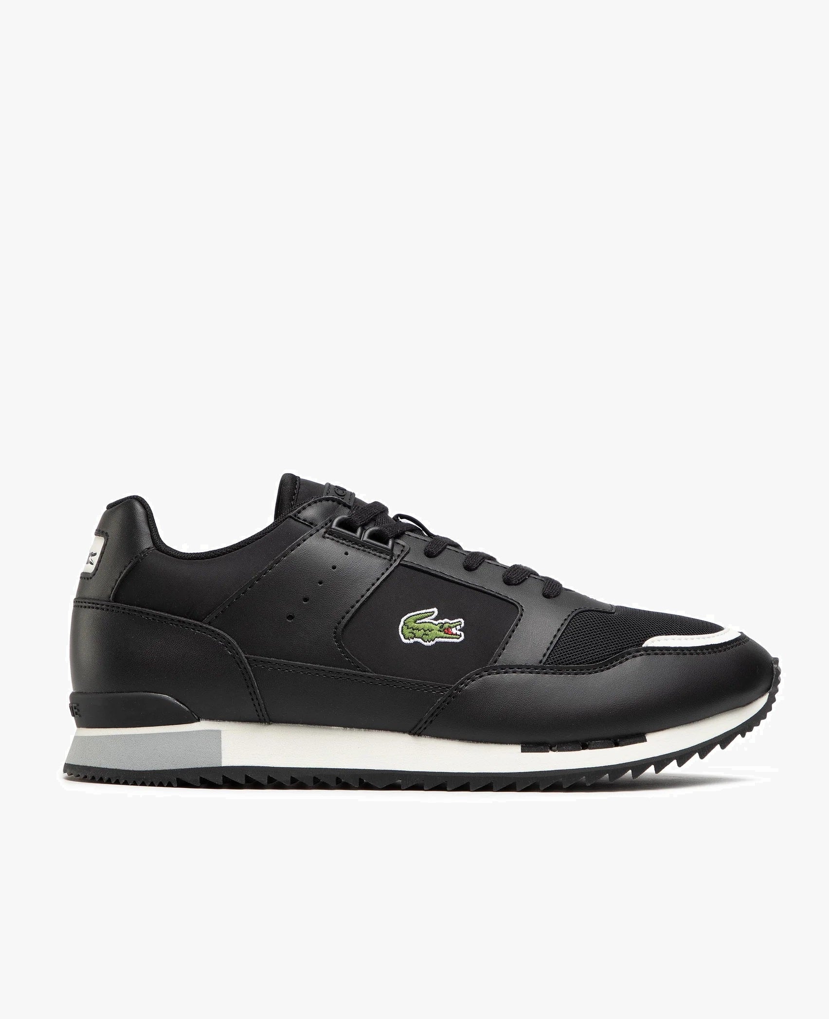 zapatillas LACOSTE negra hombre