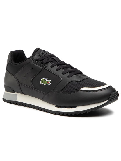 zapatillas LACOSTE negra hombre