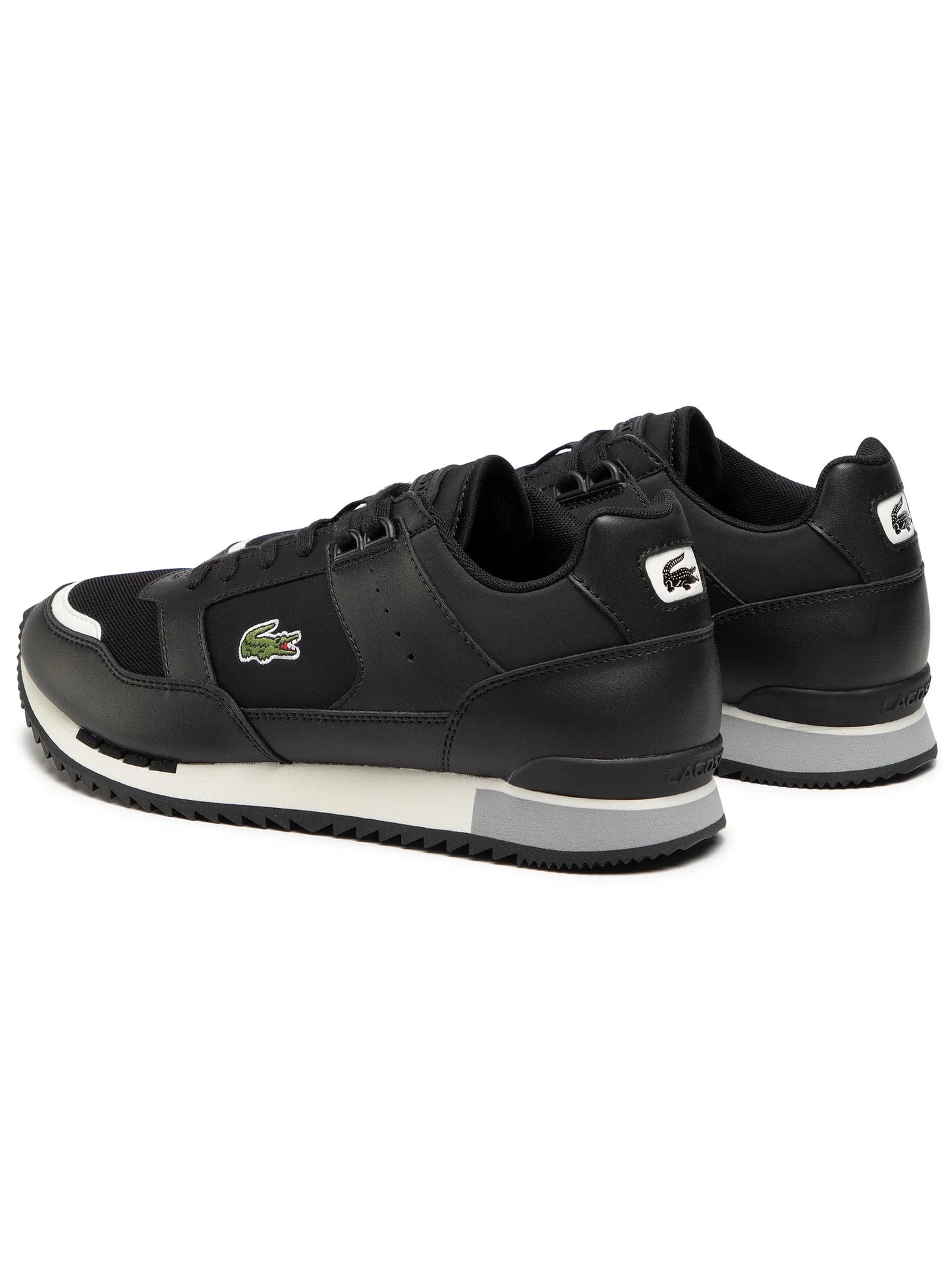 zapatillas LACOSTE negra hombre