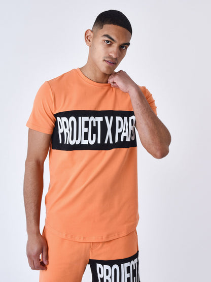 camiseta naranja project x paris