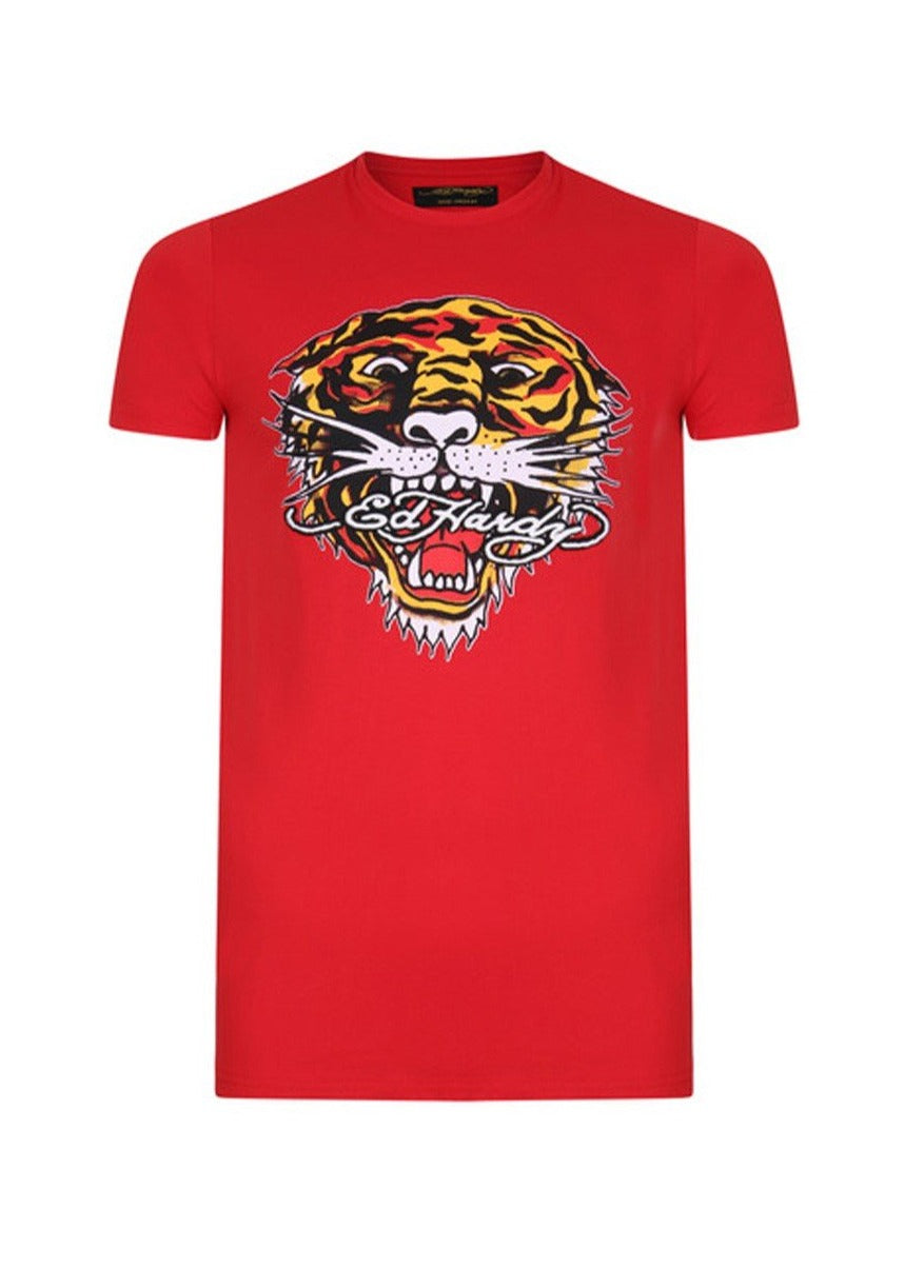 Camiseta Ed Hardy Tiger red - ED1684