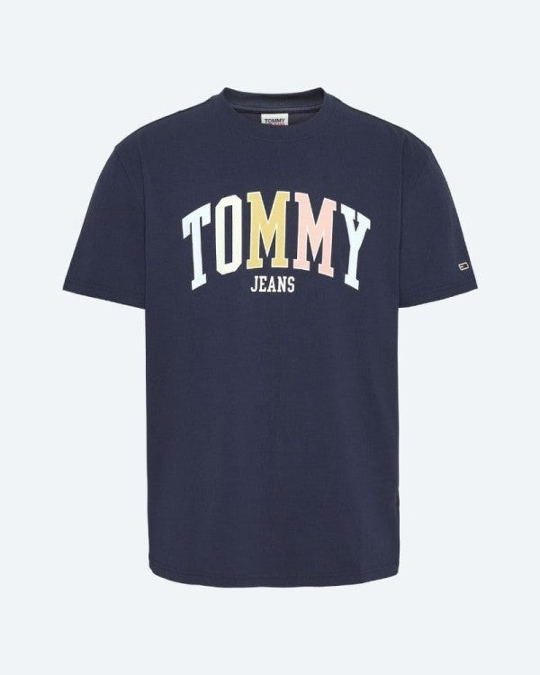 camiseta TOMMY HILFIGER hombre azul