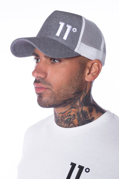 Gorra 11º gris blanco - 11D082-009