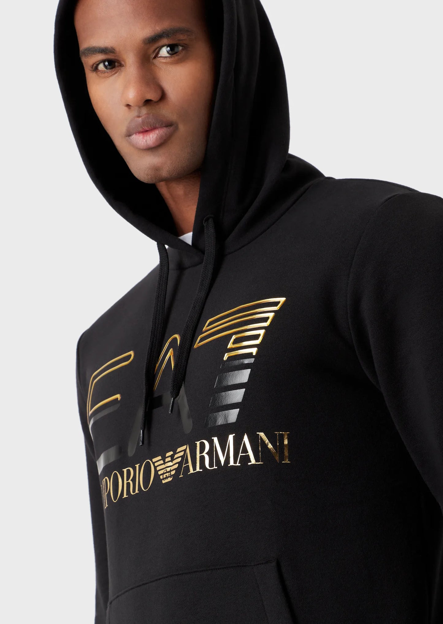 sudadera emporio armani negra